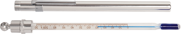 Thermometer, Pocket-type – 5" Long, -10 to 110°C, 1° Div.,无汞